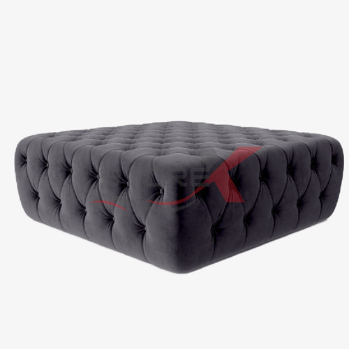 Storex diamond tufted ottoman - storex,