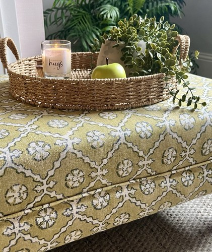 Handmade footstool linwood - handmade,
