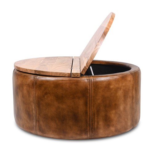 Leather and wood - wood, storage