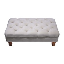 Large Footstool Velvet
