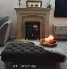 Square Chesterfield Buttoned