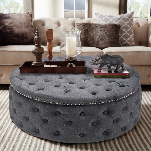 Large round coffee table - large,