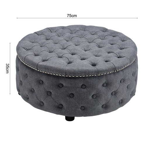 Extra large round cushioned - large,