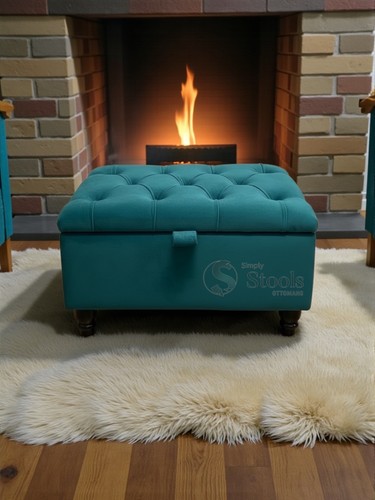 Maya chesterfield footstool - maya,